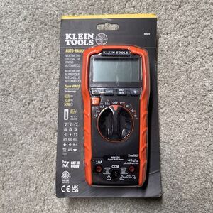 NEW Klein Tools Auto-Ranging Digital Multimeter MM420 600V AC/DC TRMS 10A